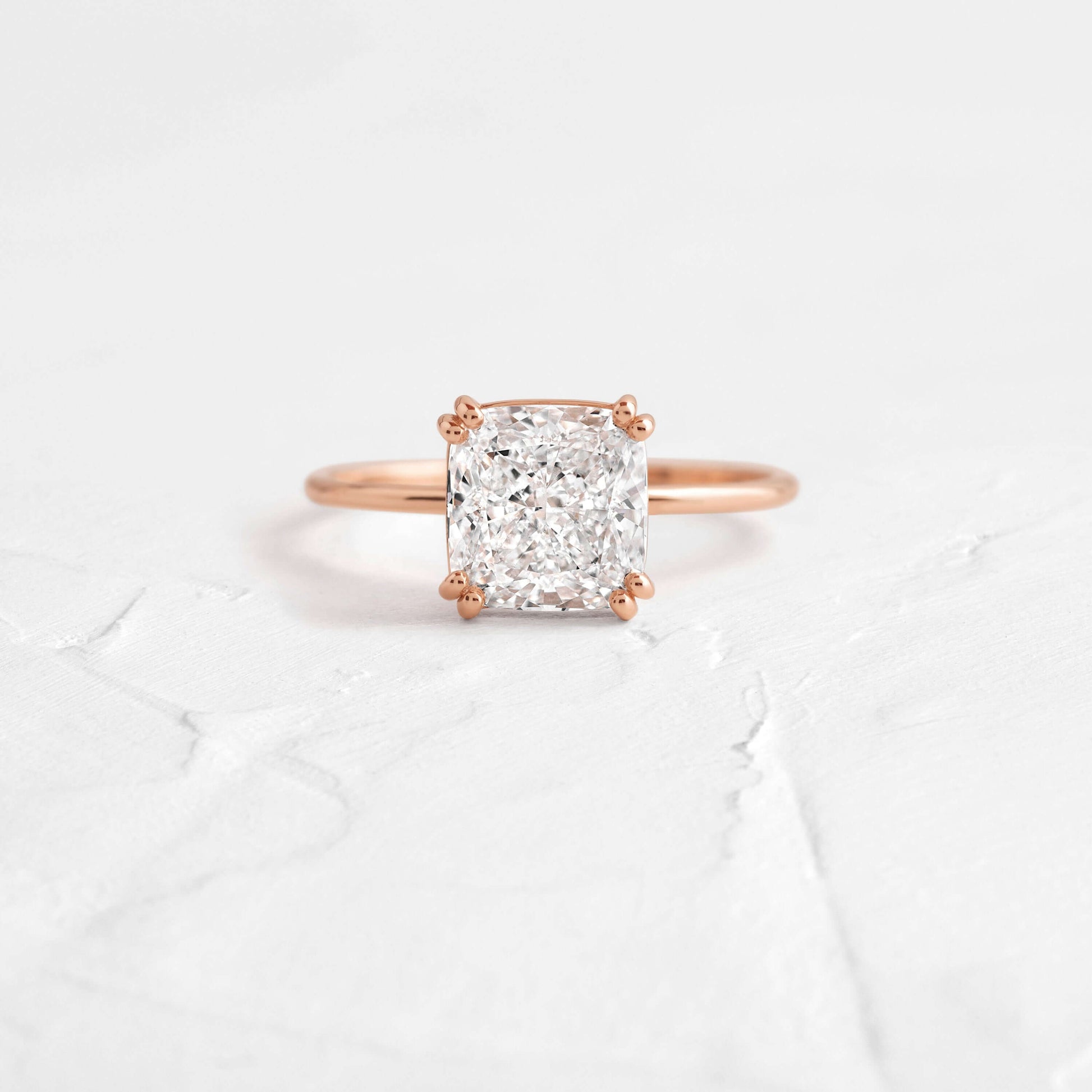 Solitaire-Oval Lab Grown Diamond Engagement Ring