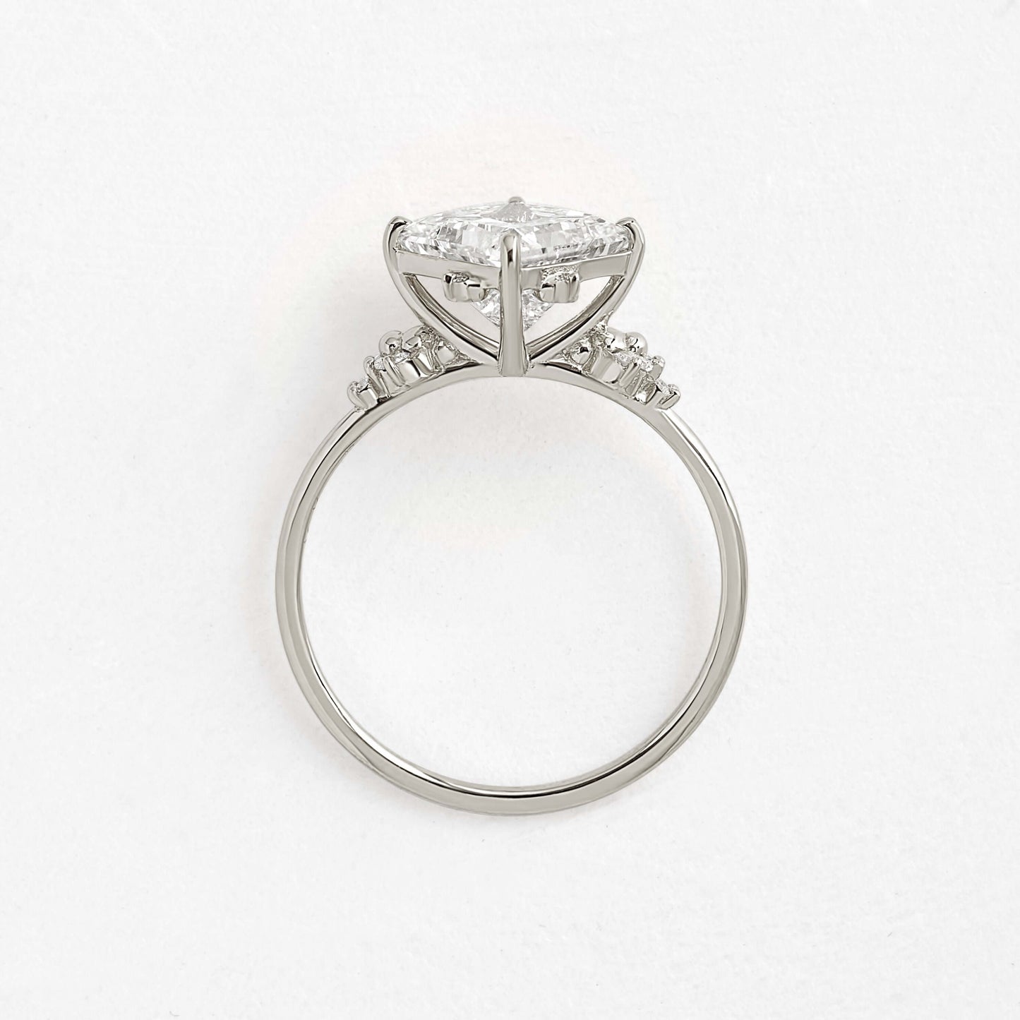Solitaire-Oval Lab Grown Diamond Engagement Ring