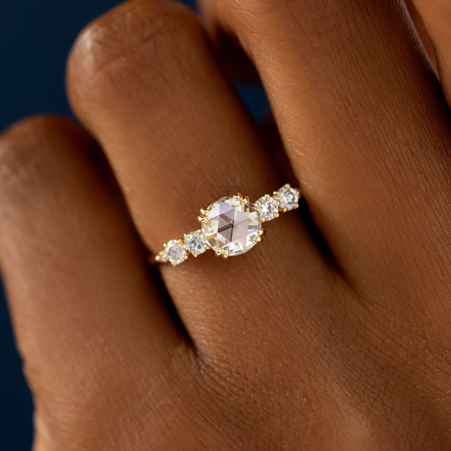 Solitaire-Oval Lab Grown Diamond Engagement Ring