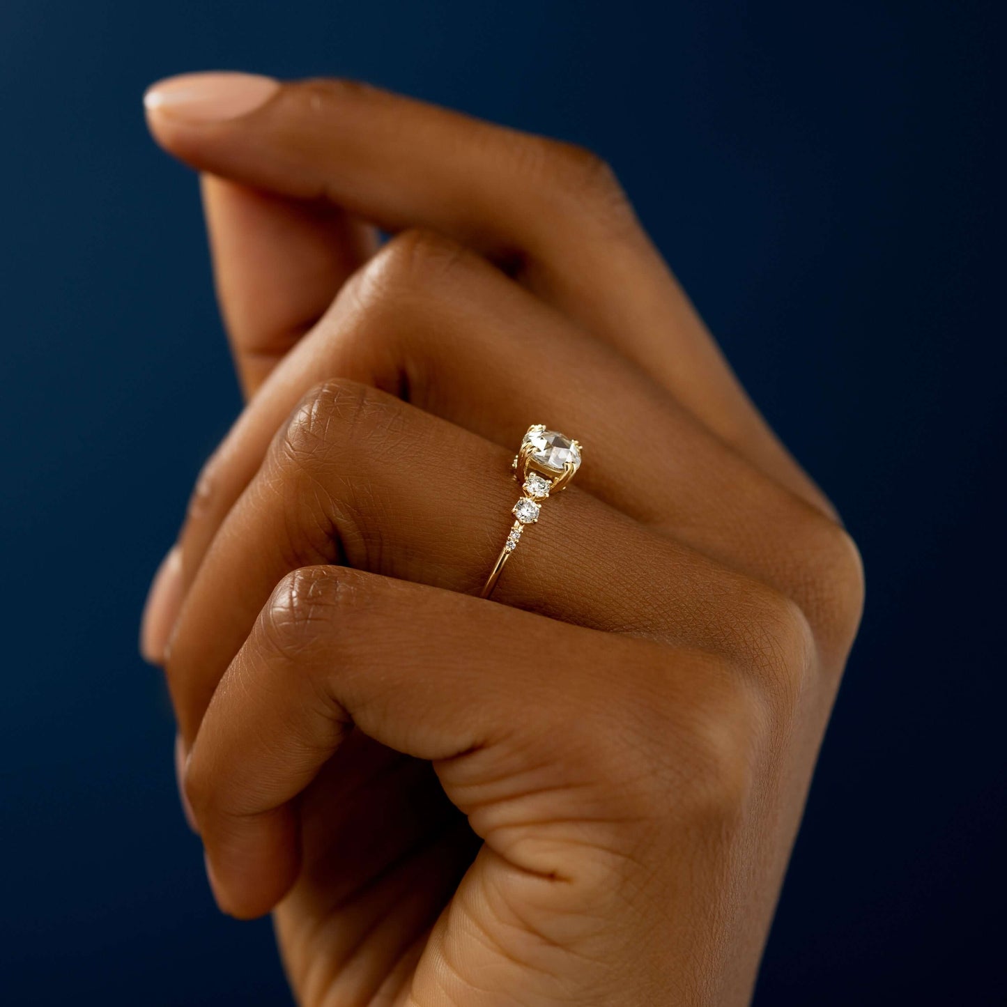 Solitaire-Oval Lab Grown Diamond Engagement Ring