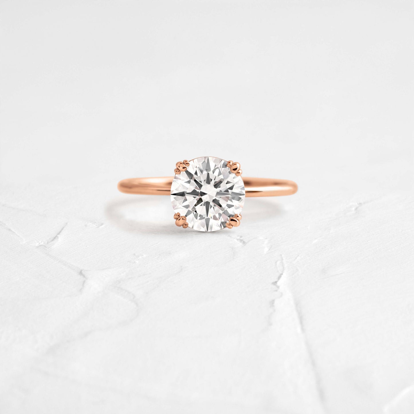 Solitaire-Oval Lab Grown Diamond Engagement Ring