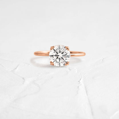 Solitaire-Oval Lab Grown Diamond Engagement Ring