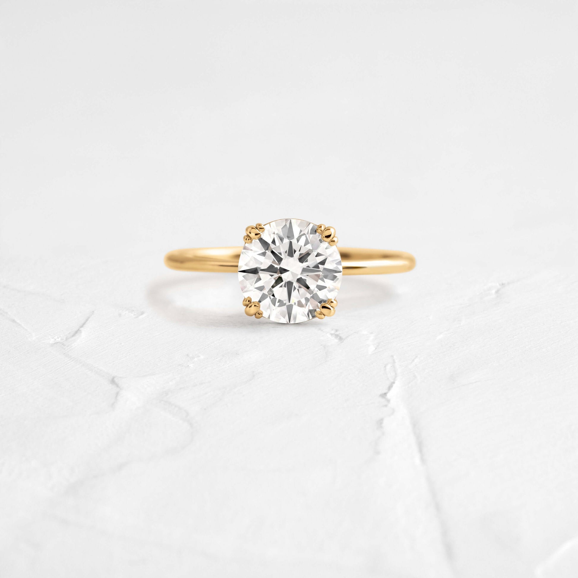 Solitaire-Oval Lab Grown Diamond Engagement Ring