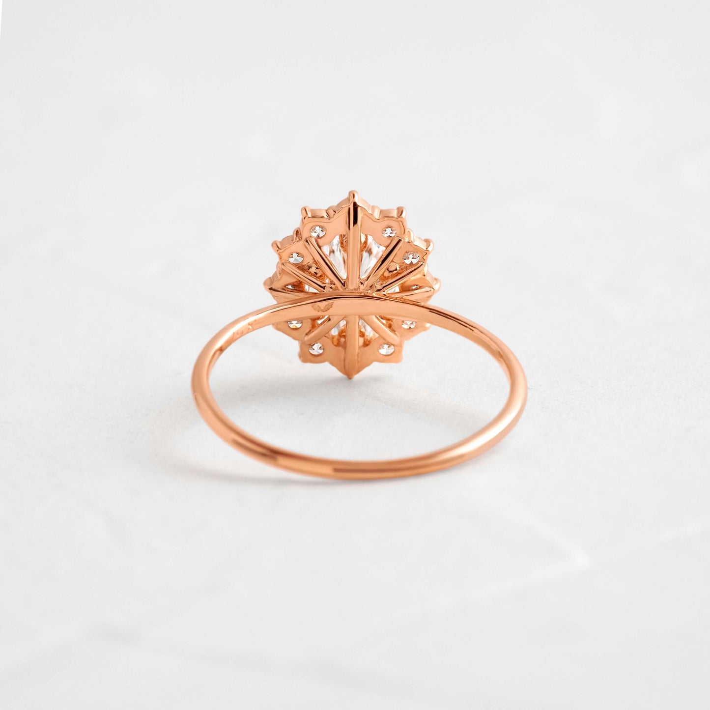 Solitaire-Oval Lab Grown Diamond Engagement Ring