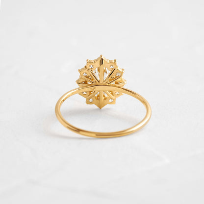 Solitaire-Oval Lab Grown Diamond Engagement Ring