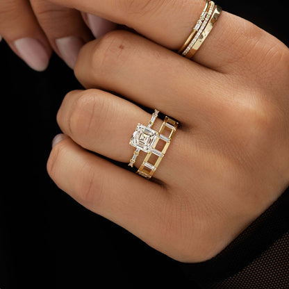 Solitaire-Oval Lab Grown Diamond Engagement Ring
