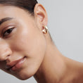 Load image into Gallery viewer, Golden Luxury Bold Hoop Earrings
