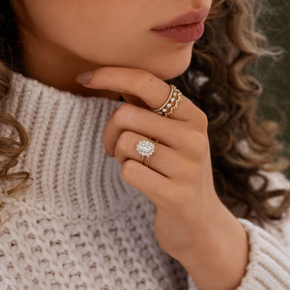 Solitaire-Oval Lab Grown Diamond Engagement Ring