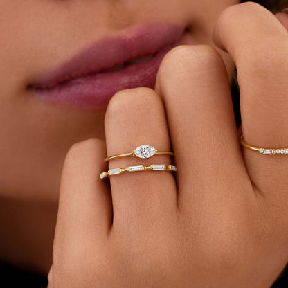 Eternity- 0.50 CT Round Lab Grown Diamond Wedding Band