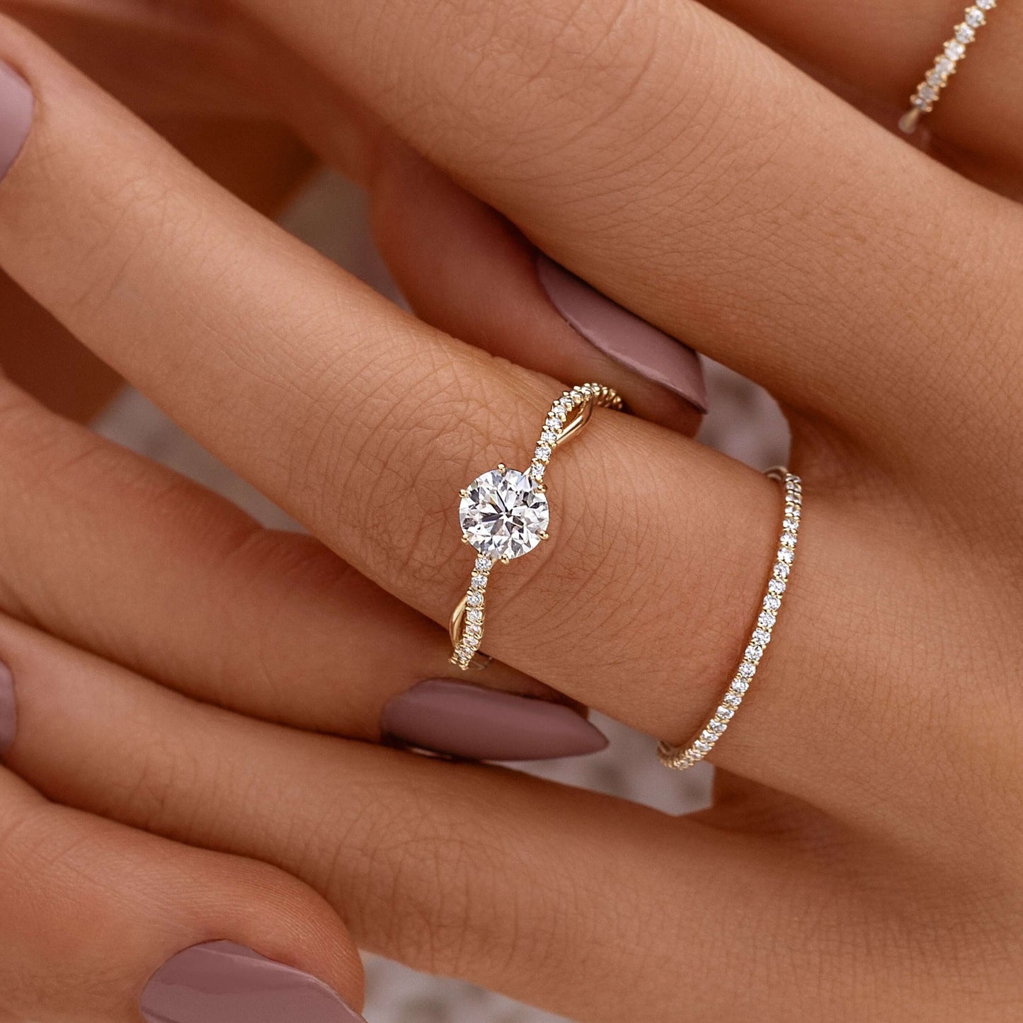 Solitaire-Oval Lab Grown Diamond Engagement Ring