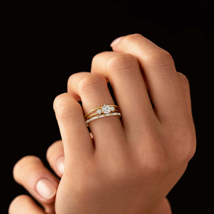 Eternity- 0.50 CT Round Lab Grown Diamond Wedding Band