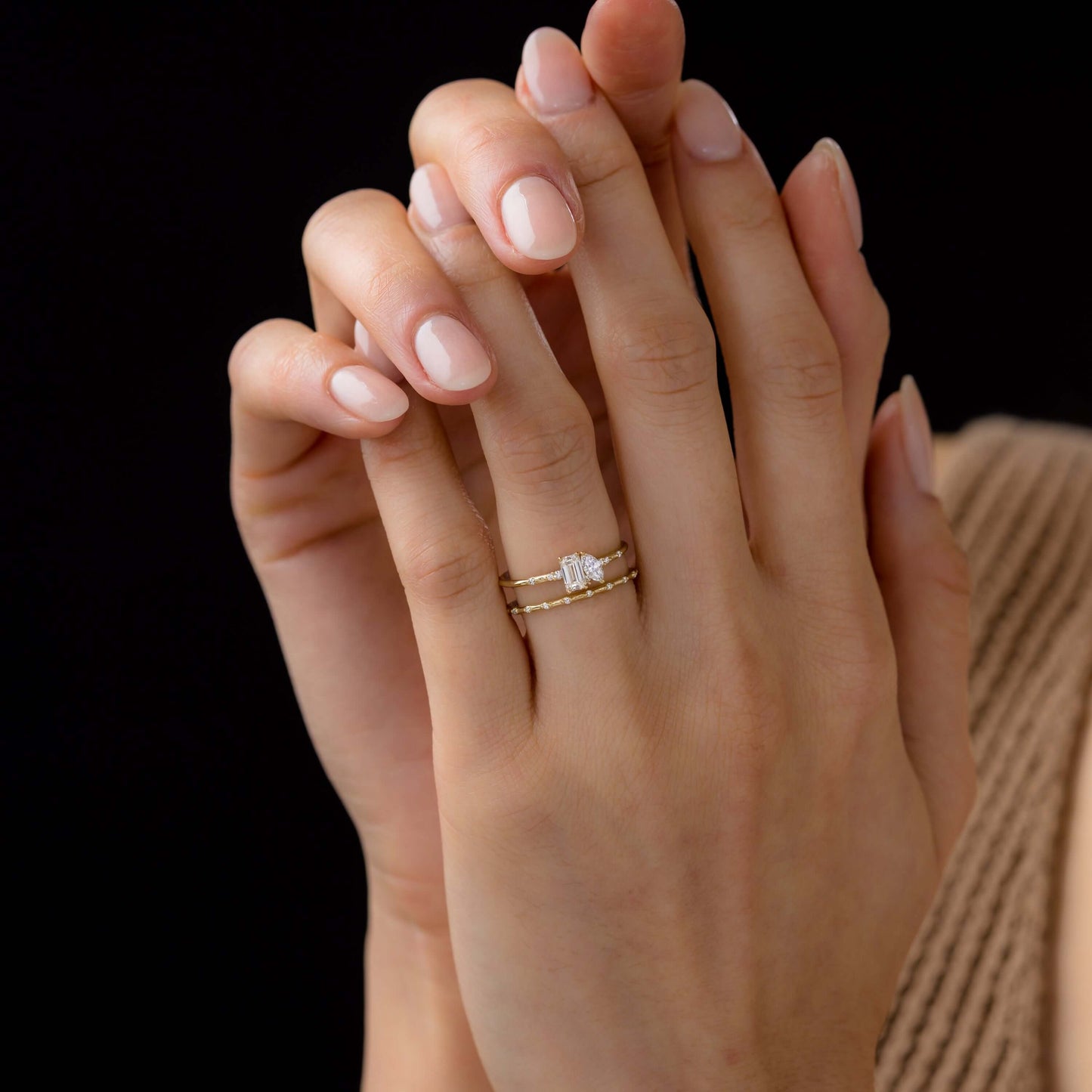 Solitaire-Oval Lab Grown Diamond Engagement Ring