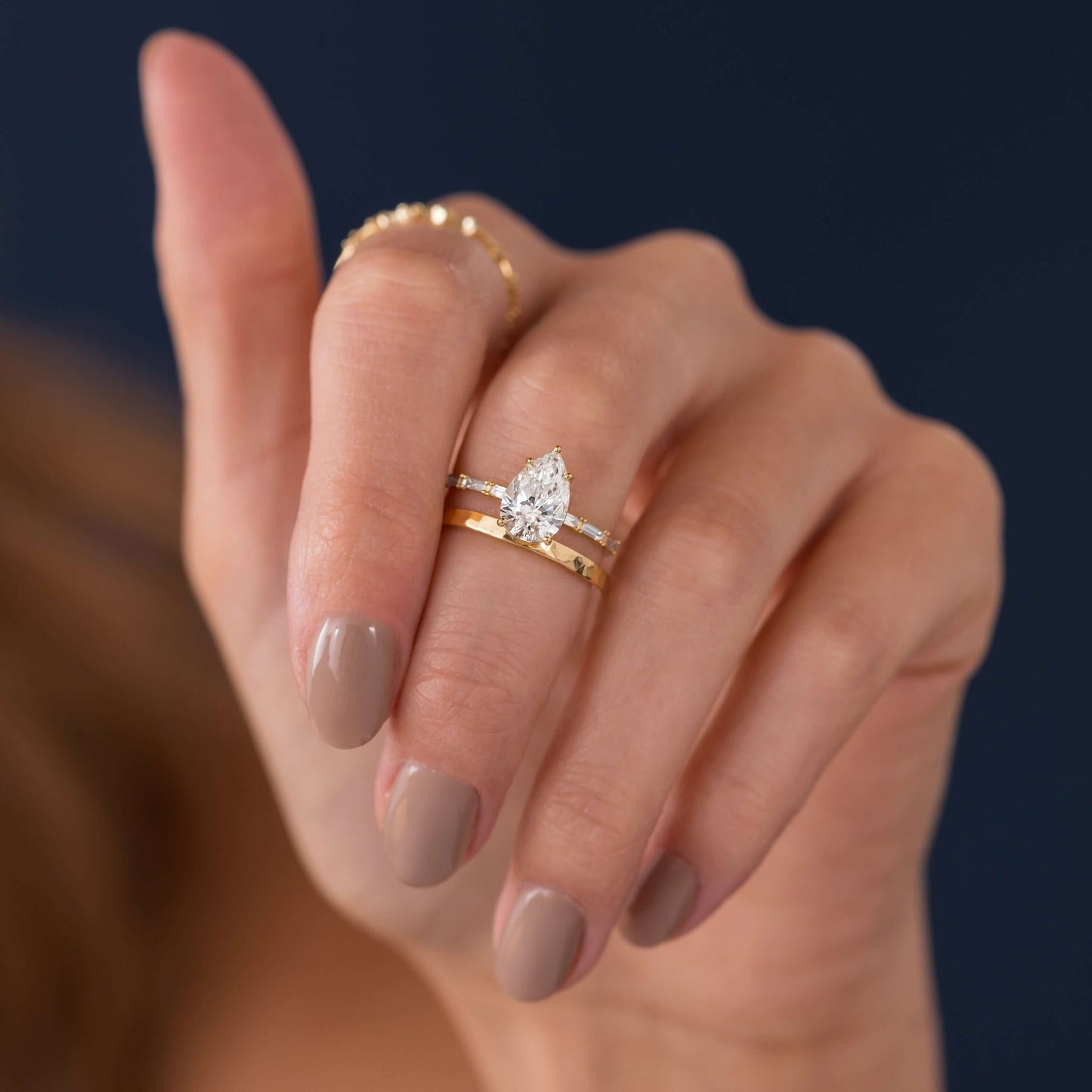 Solitaire-Oval Lab Grown Diamond Engagement Ring