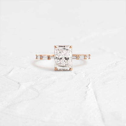 Solitaire-Oval Lab Grown Diamond Engagement Ring