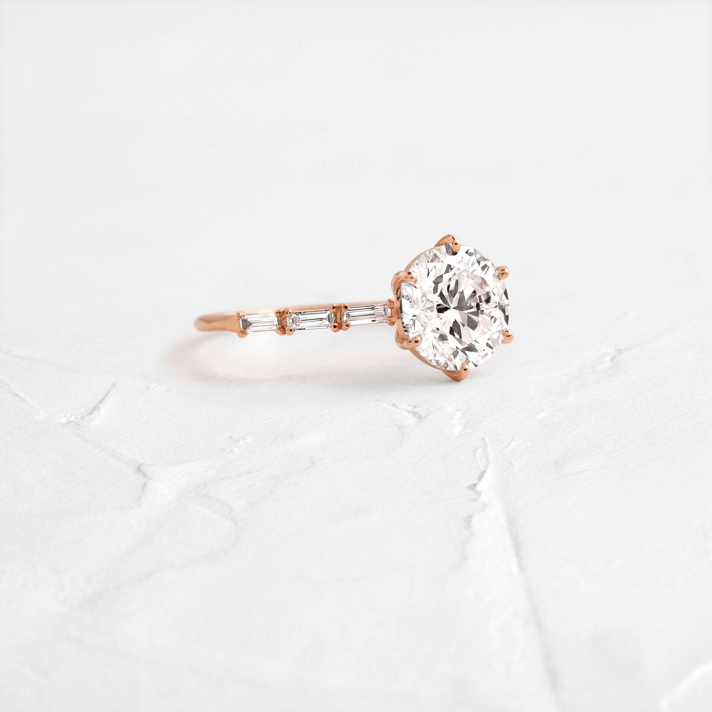 Solitaire-Oval Lab Grown Diamond Engagement Ring