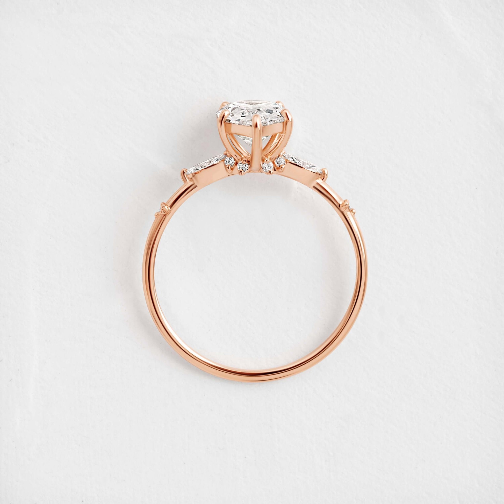 Solitaire-Oval Lab Grown Diamond Engagement Ring