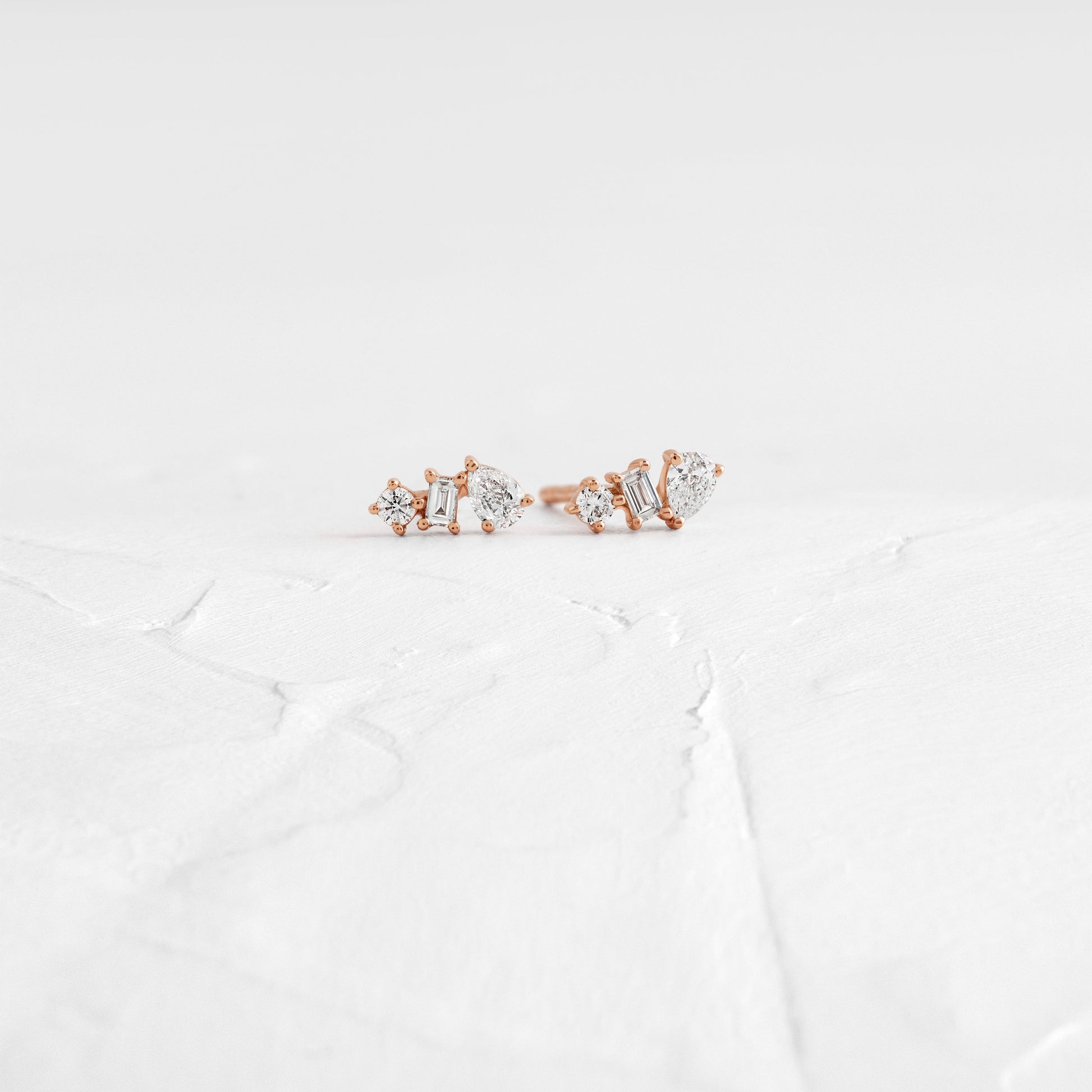Solitaire- 1.0CT Oval Lab Grown Diamond Earrings
