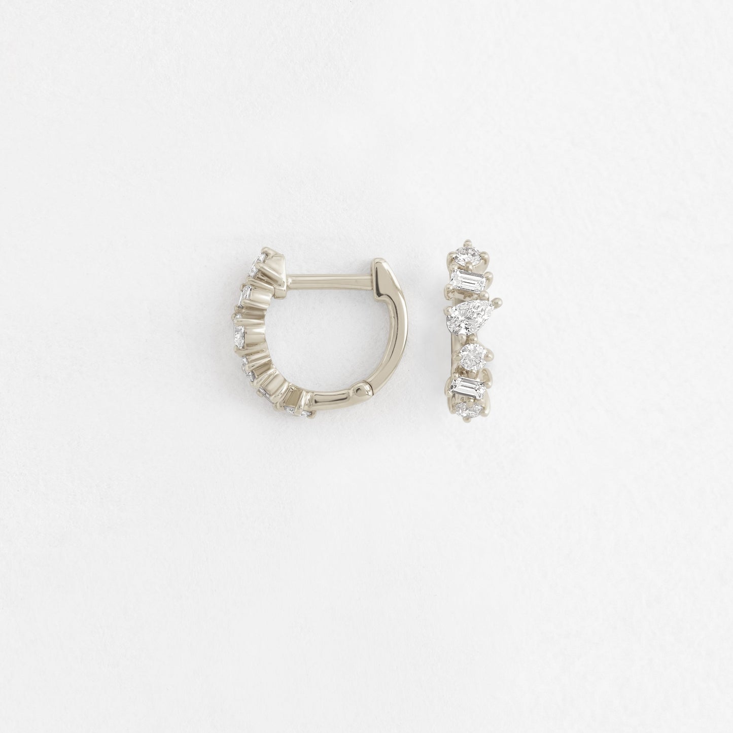Solitaire- 1.0CT Oval Lab Grown Diamond Earrings