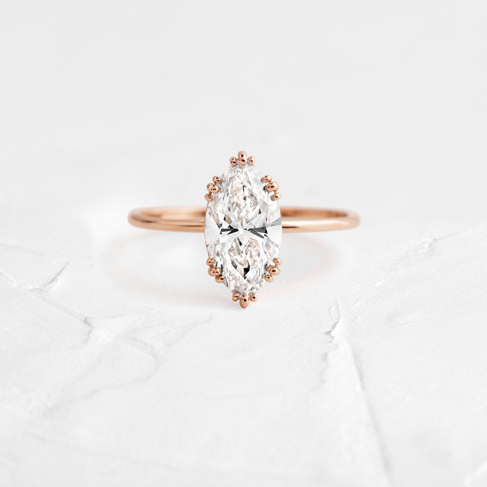 Solitaire-Oval Lab Grown Diamond Engagement Ring