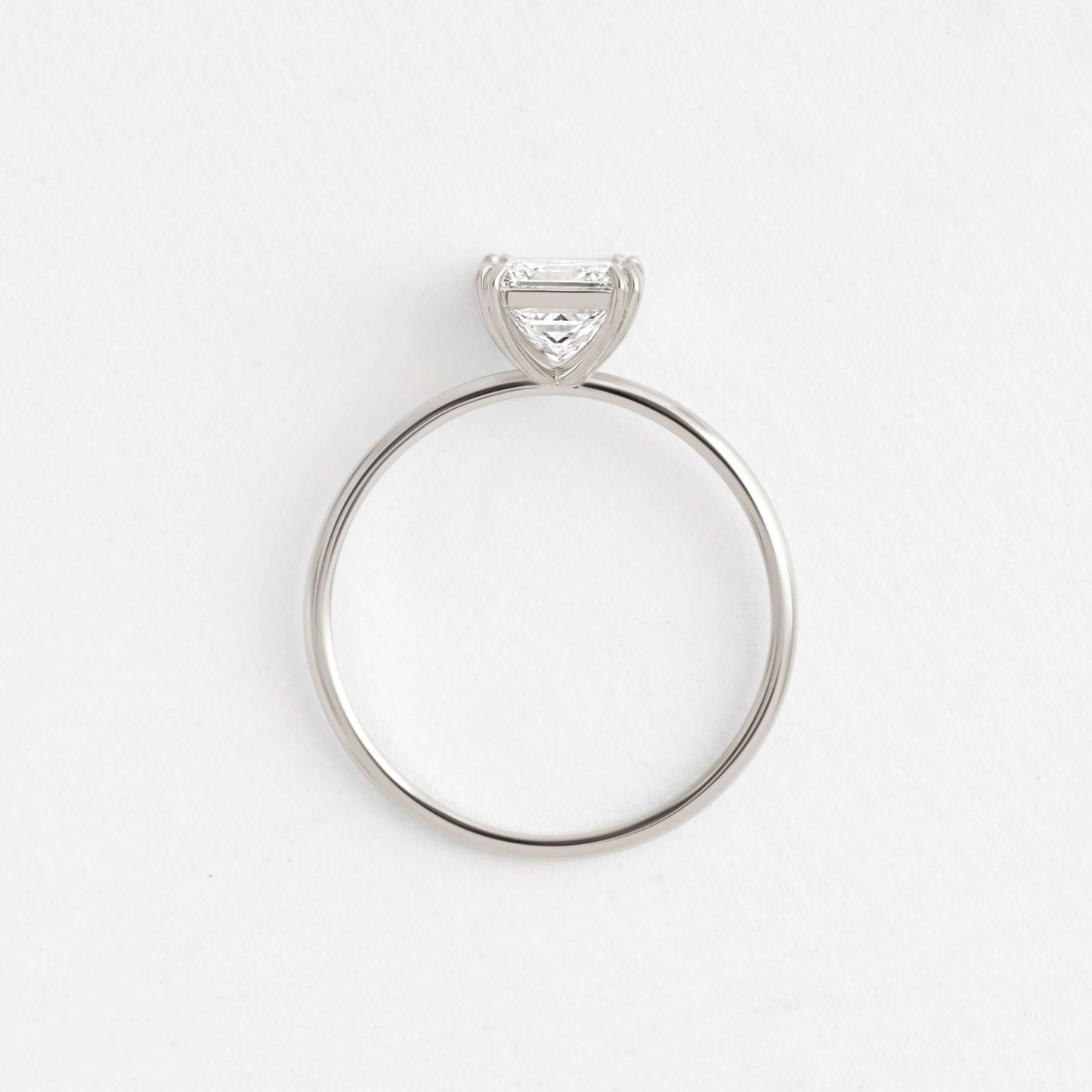 Solitaire-Oval Lab Grown Diamond Engagement Ring