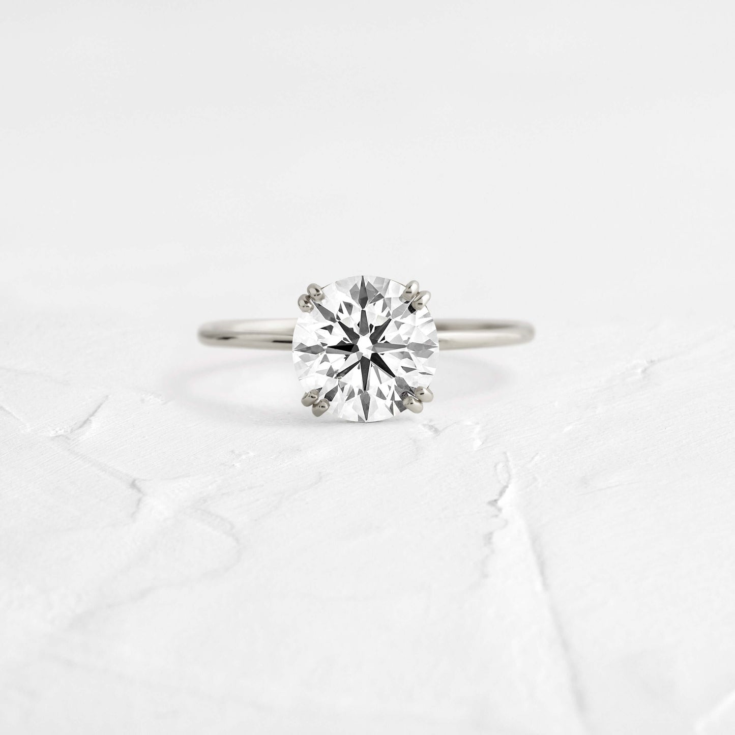 Solitaire-Oval Lab Grown Diamond Engagement Ring