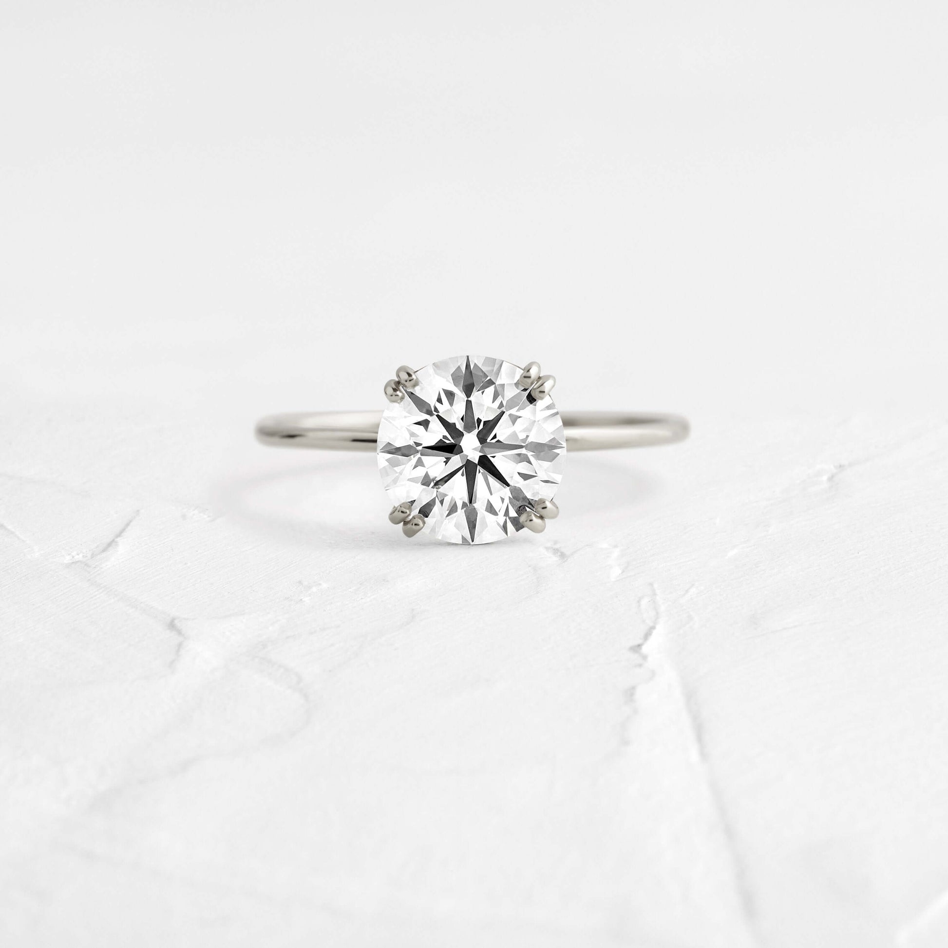 Solitaire-Oval Lab Grown Diamond Engagement Ring