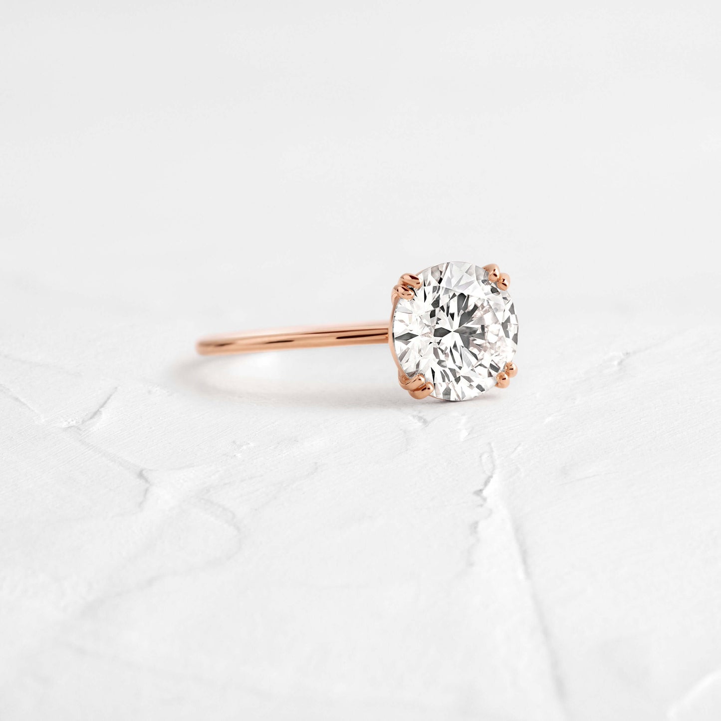 Solitaire-Oval Lab Grown Diamond Engagement Ring