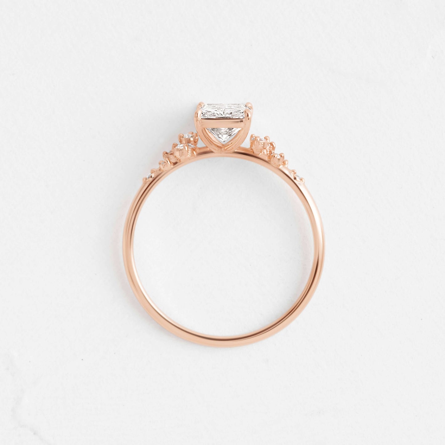 Solitaire-Oval Lab Grown Diamond Engagement Ring