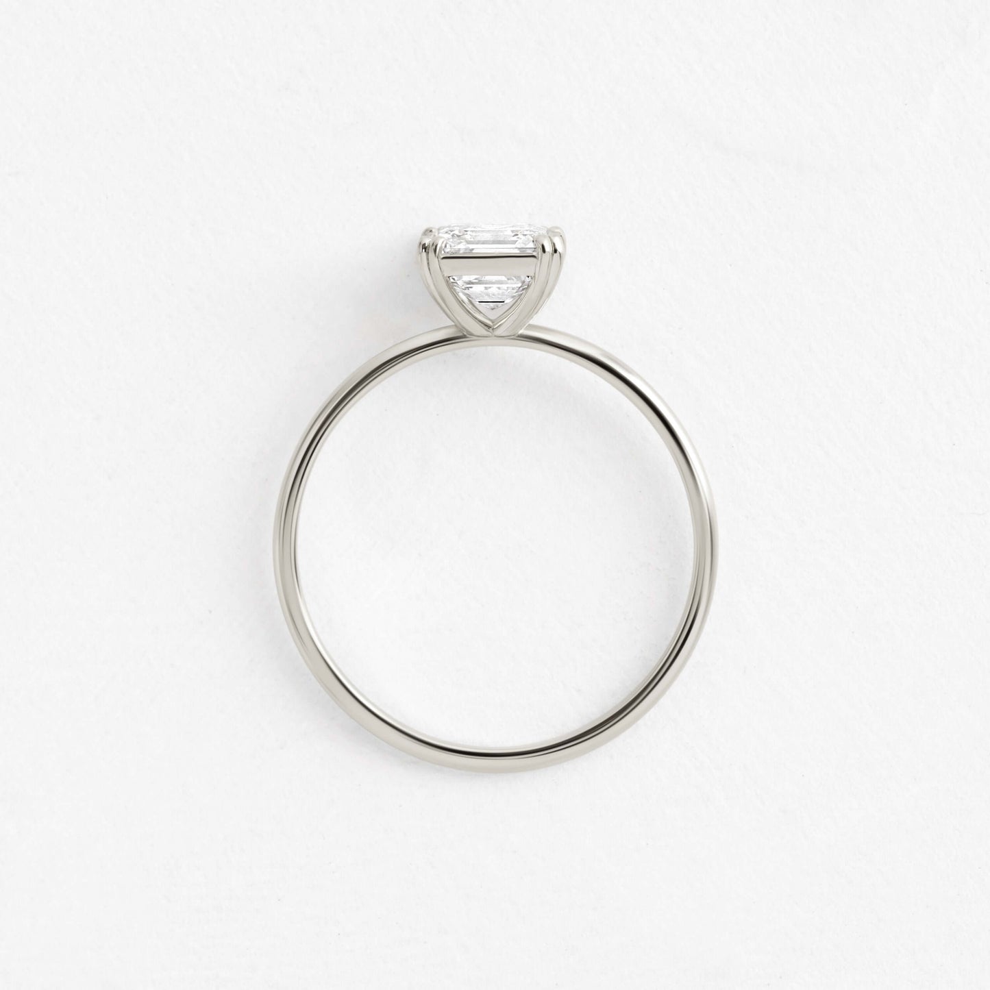 Solitaire-Oval Lab Grown Diamond Engagement Ring