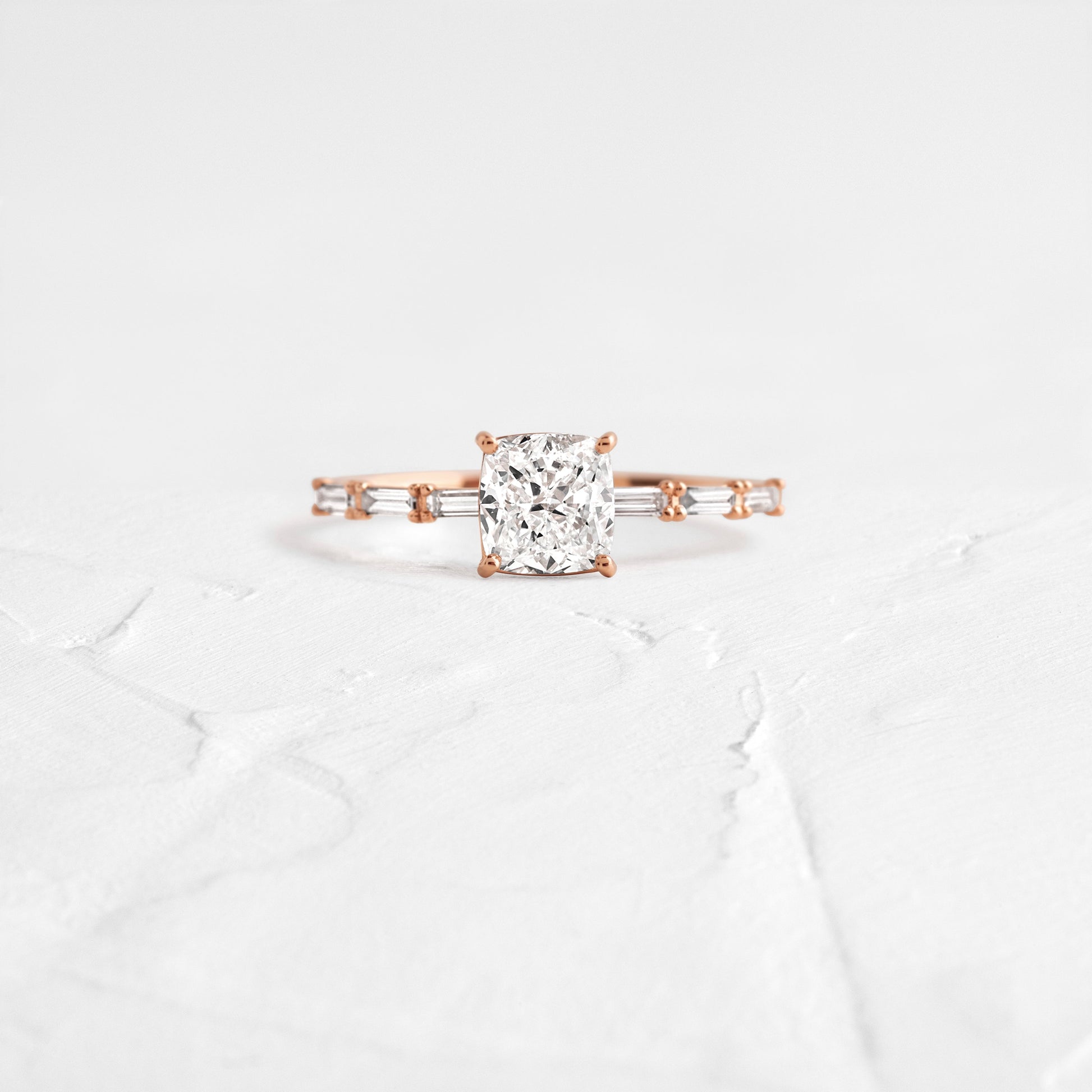 Solitaire-Oval Lab Grown Diamond Engagement Ring