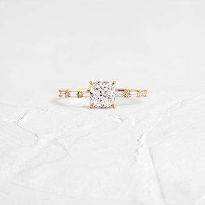 Solitaire-Oval Lab Grown Diamond Engagement Ring