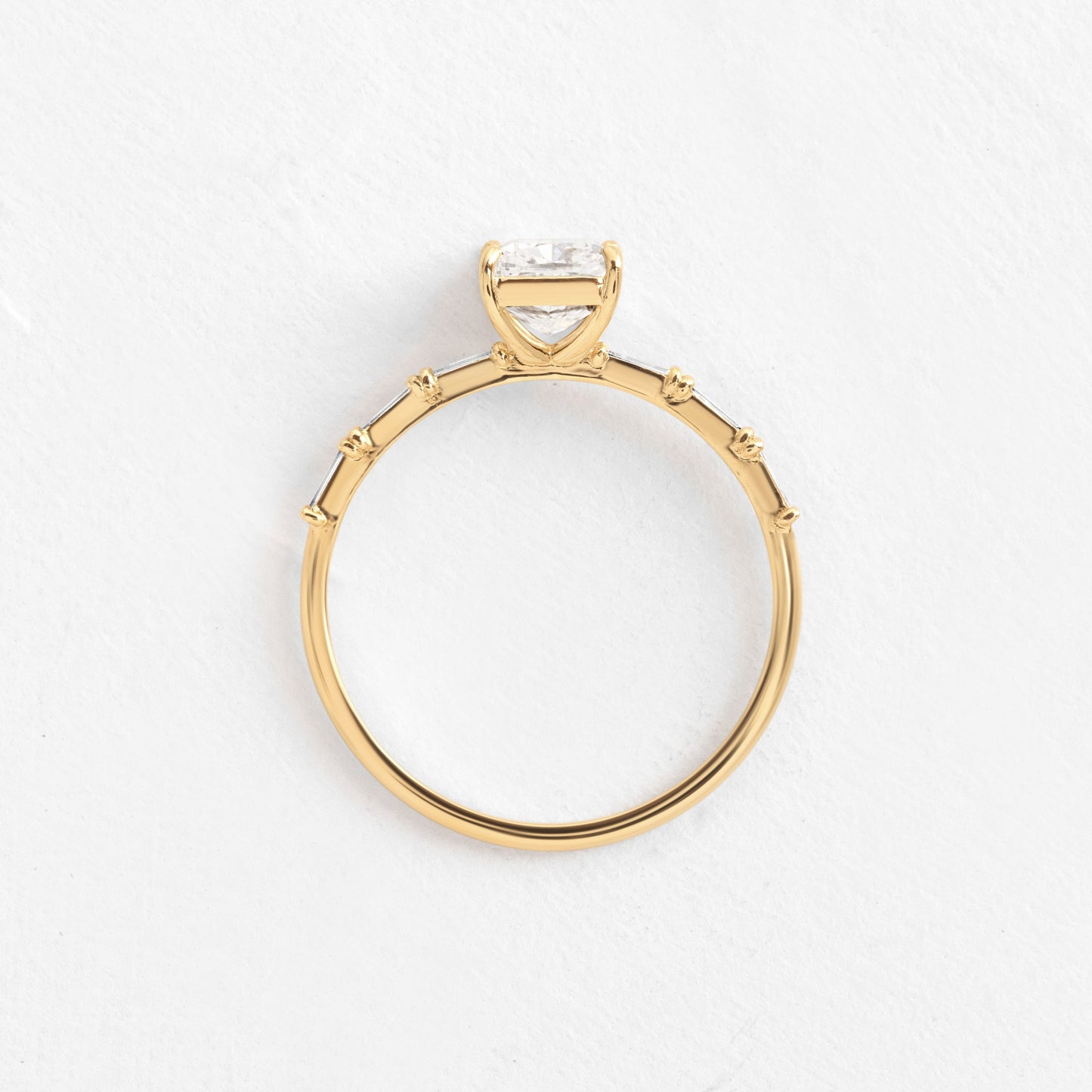 Solitaire-Oval Lab Grown Diamond Engagement Ring