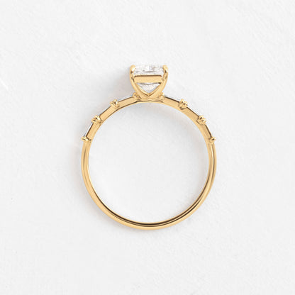Solitaire-Oval Lab Grown Diamond Engagement Ring