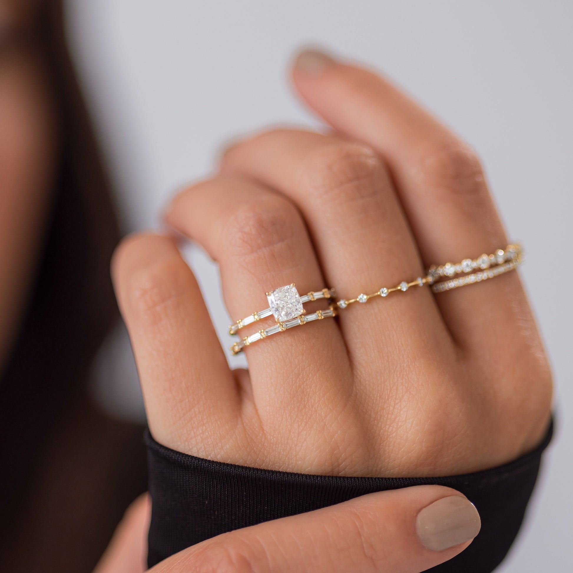 Solitaire-Oval Lab Grown Diamond Engagement Ring