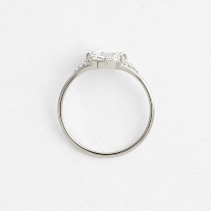Solitaire-Oval Lab Grown Diamond Engagement Ring