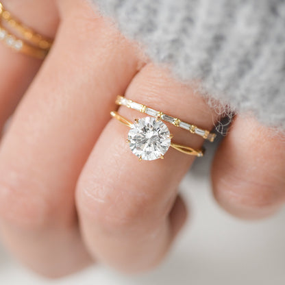 Solitaire-Oval Lab Grown Diamond Engagement Ring