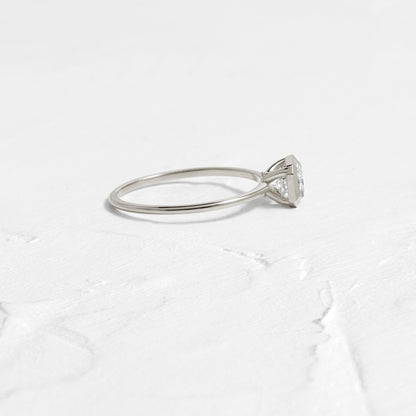Solitaire-Oval Lab Grown Diamond Engagement Ring