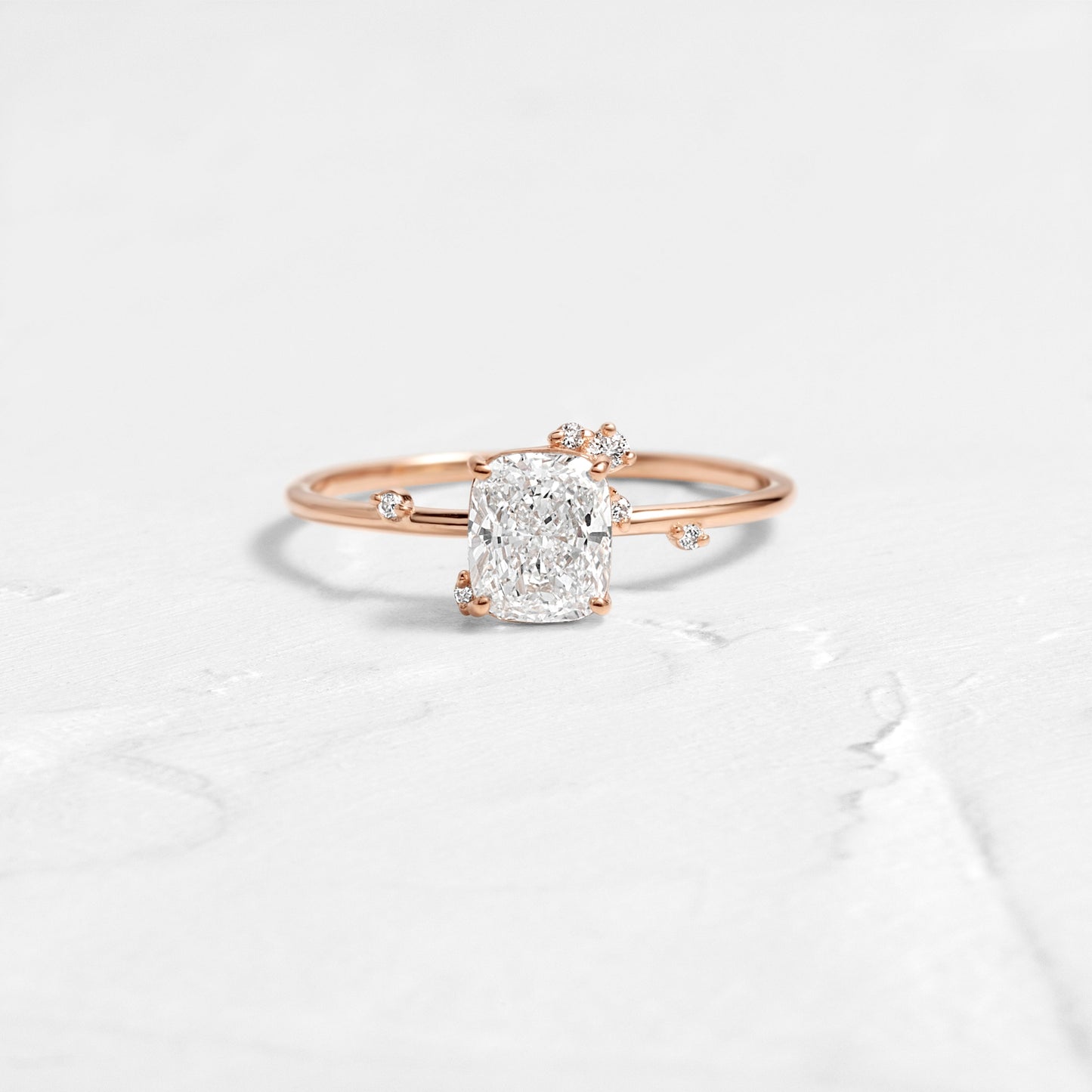 Solitaire-Oval Lab Grown Diamond Engagement Ring