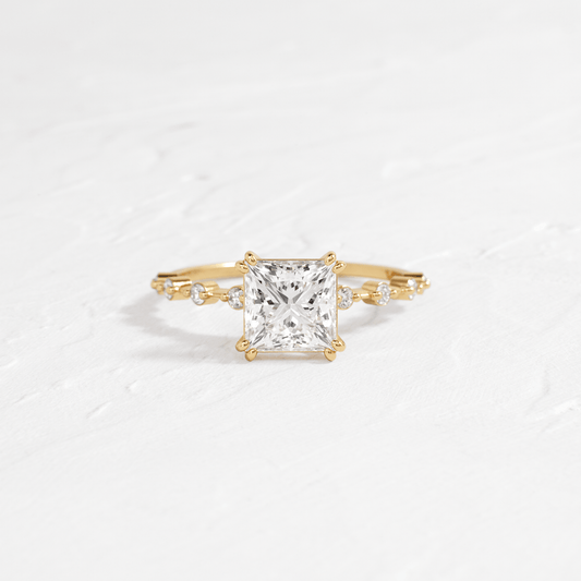 Solitaire-Oval Lab Grown Diamond Engagement Ring