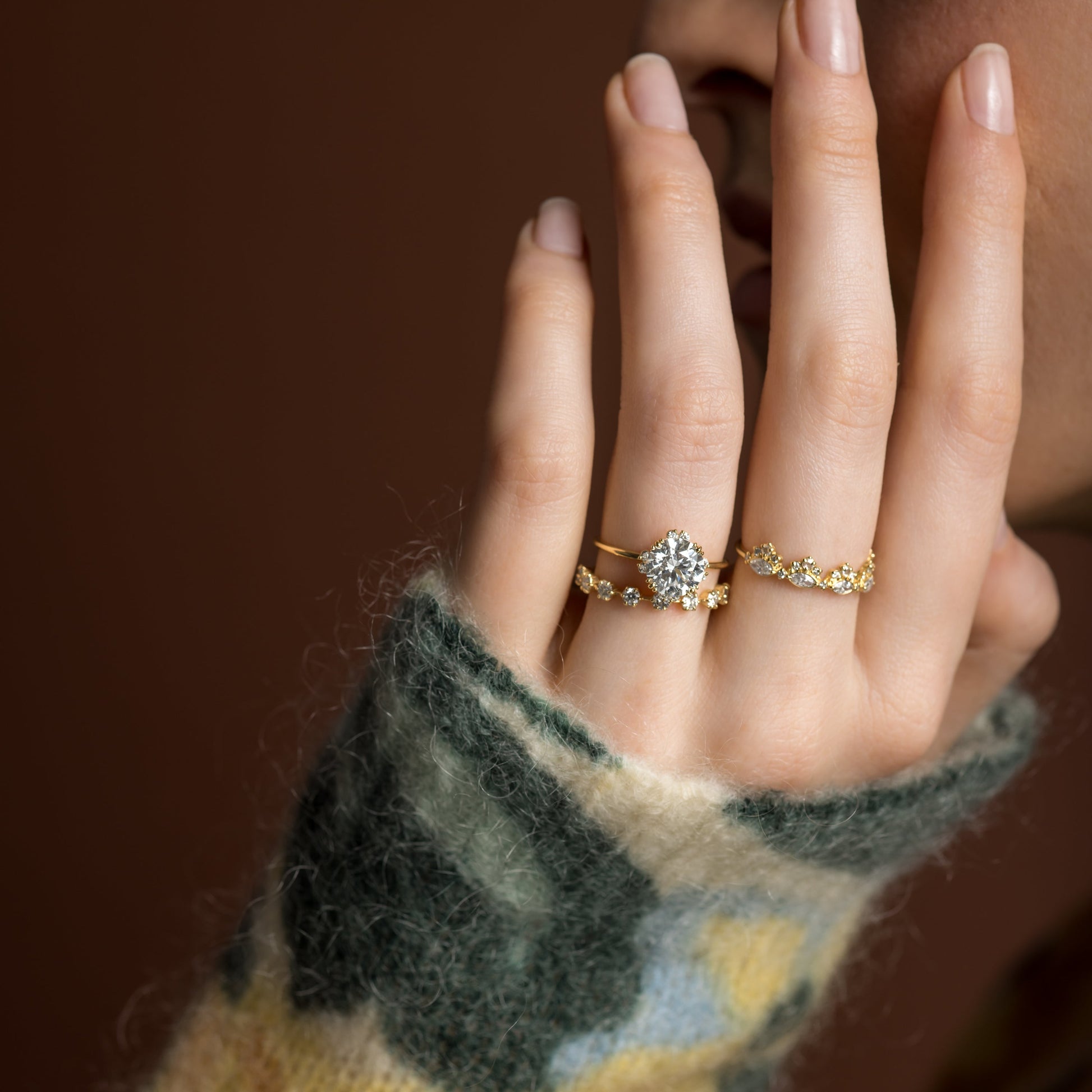 Solitaire-Oval Lab Grown Diamond Engagement Ring