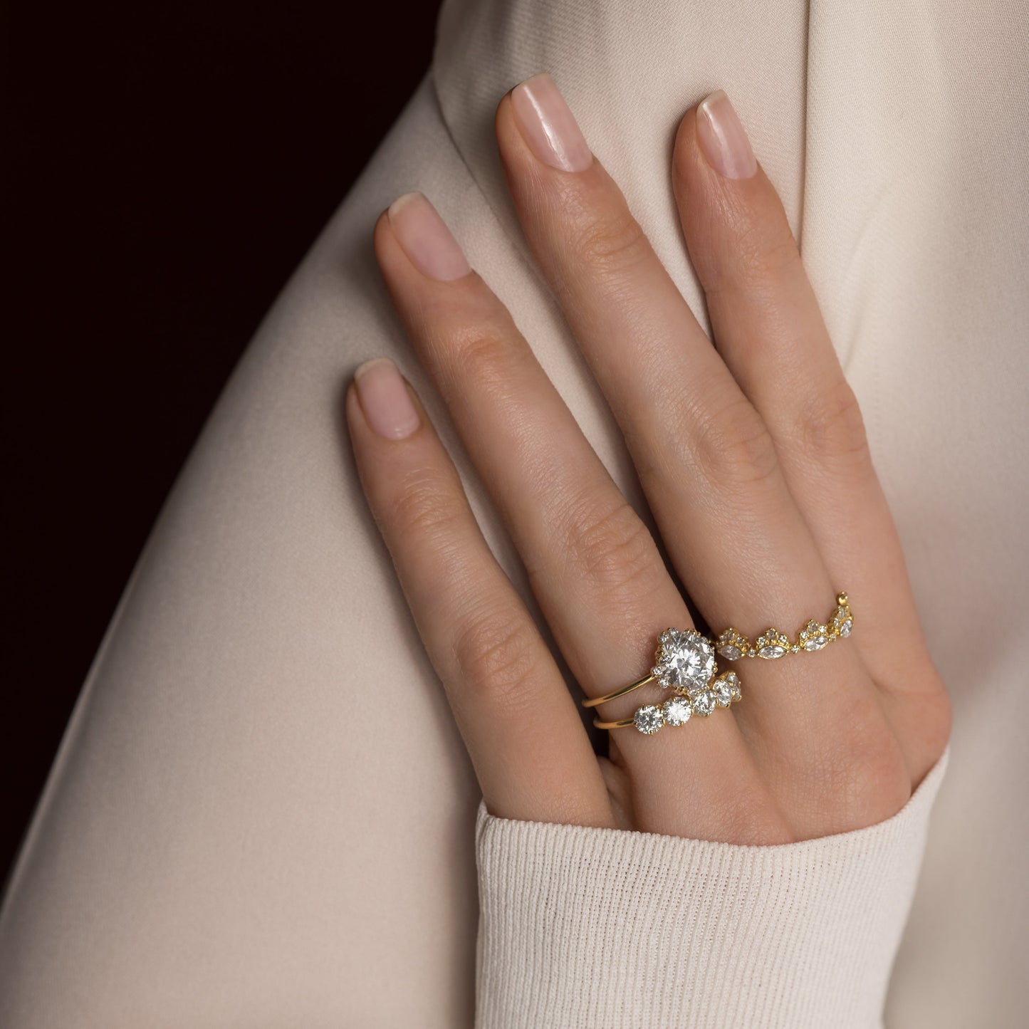 Solitaire-Oval Lab Grown Diamond Engagement Ring