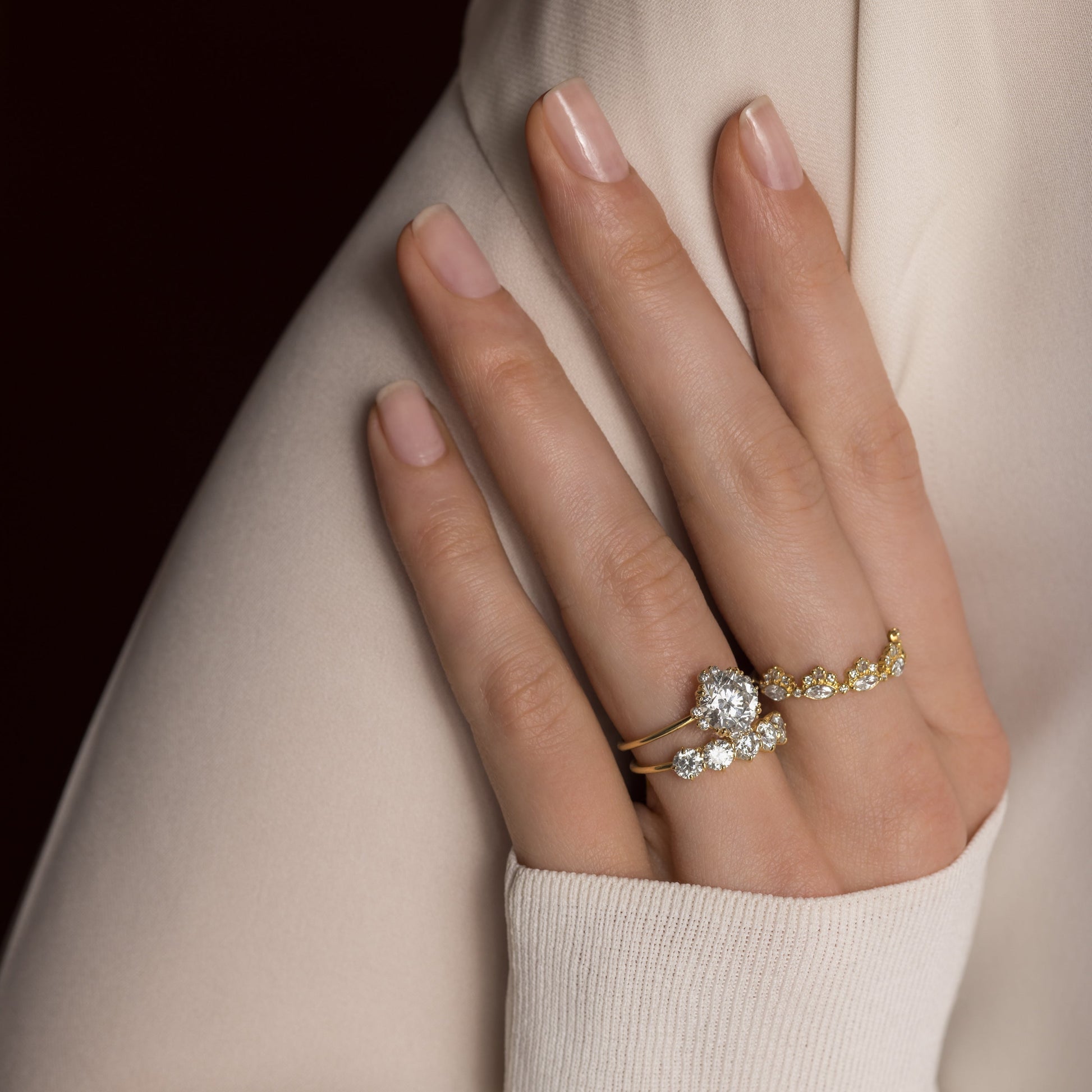 Solitaire-Oval Lab Grown Diamond Engagement Ring