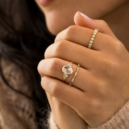Solitaire-Oval Lab Grown Diamond Engagement Ring