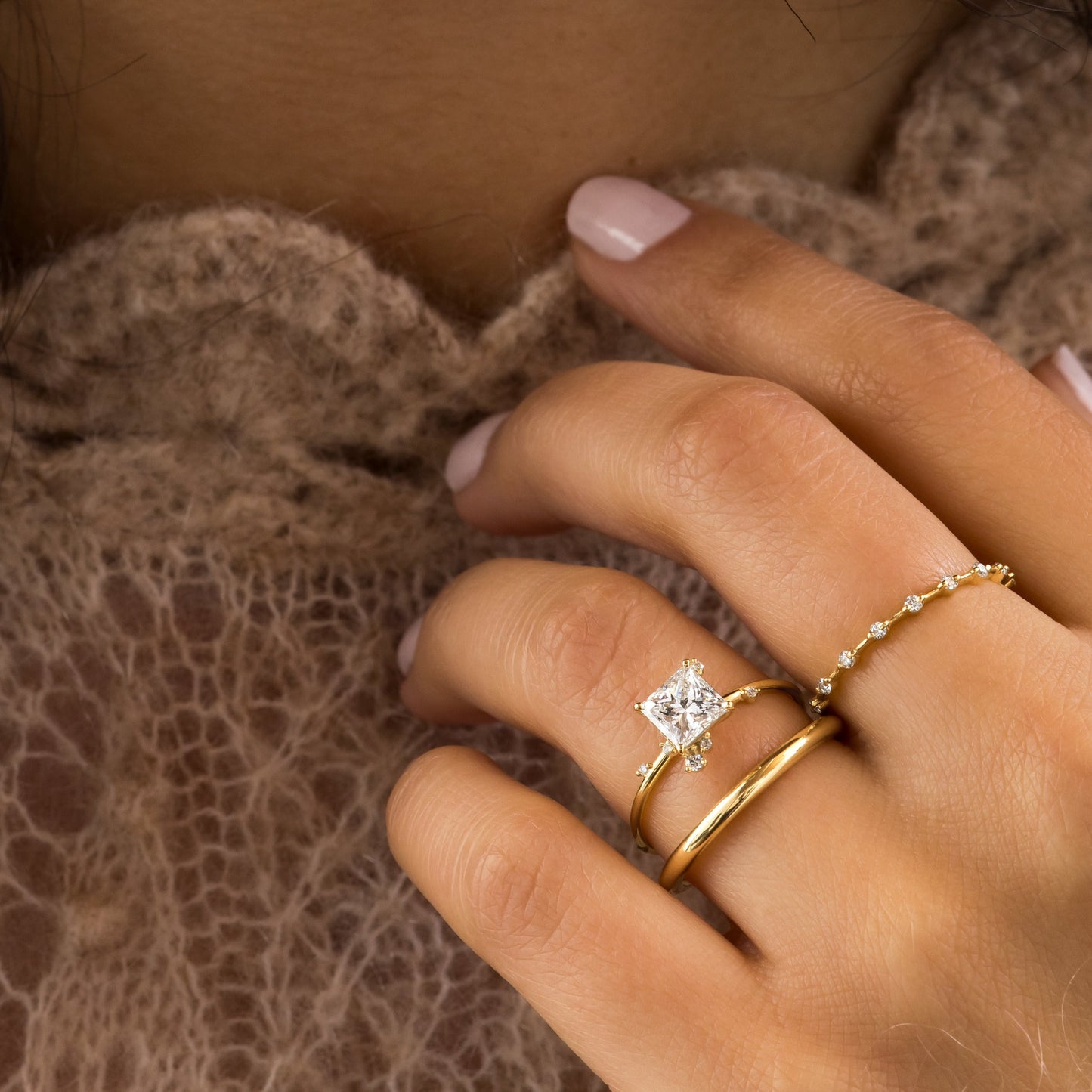 Eternity- 0.50 CT Round Lab Grown Diamond Wedding Band