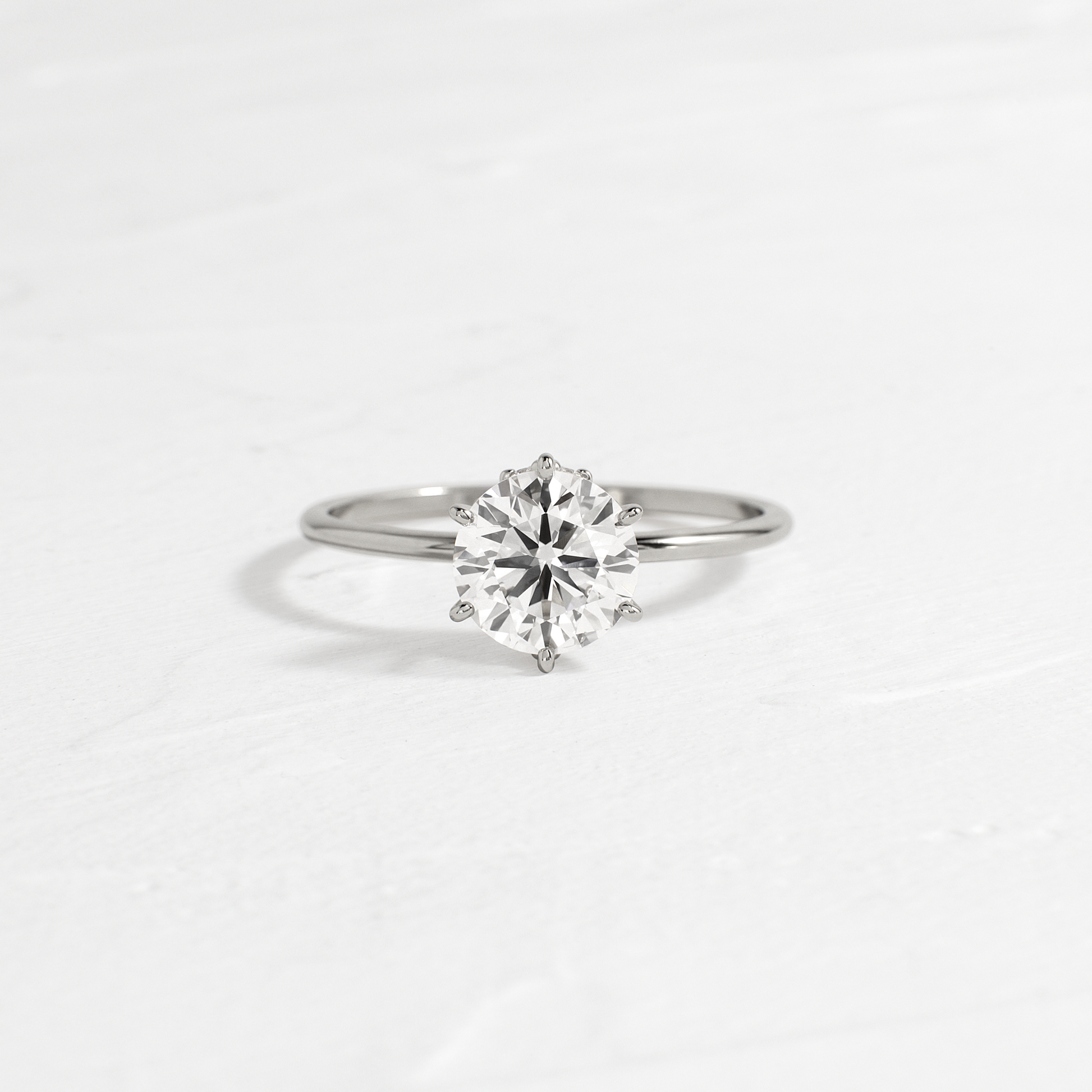 Solitaire-Oval Lab Grown Diamond Engagement Ring