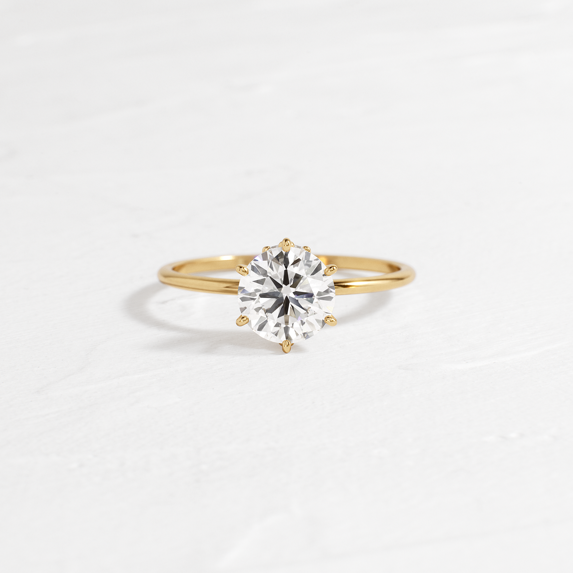 Solitaire-Oval Lab Grown Diamond Engagement Ring