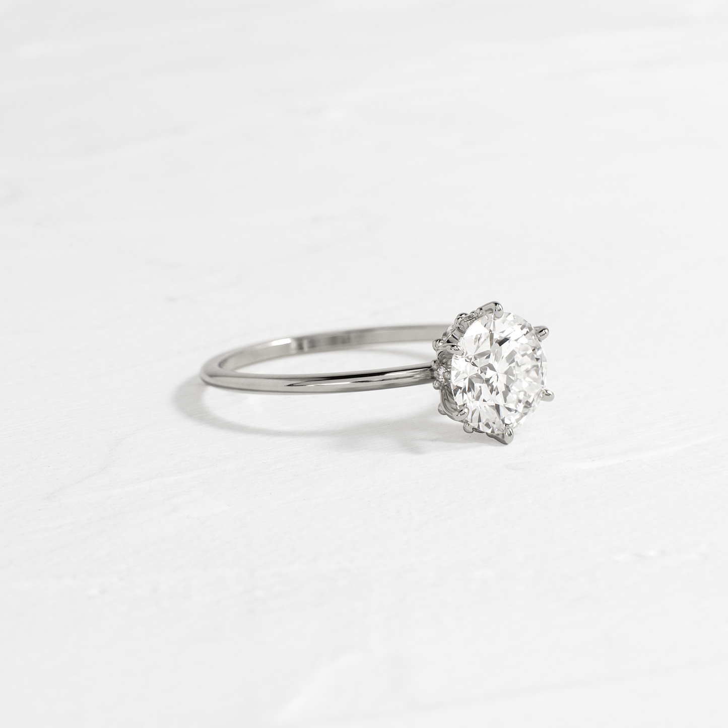 Solitaire-Oval Lab Grown Diamond Engagement Ring