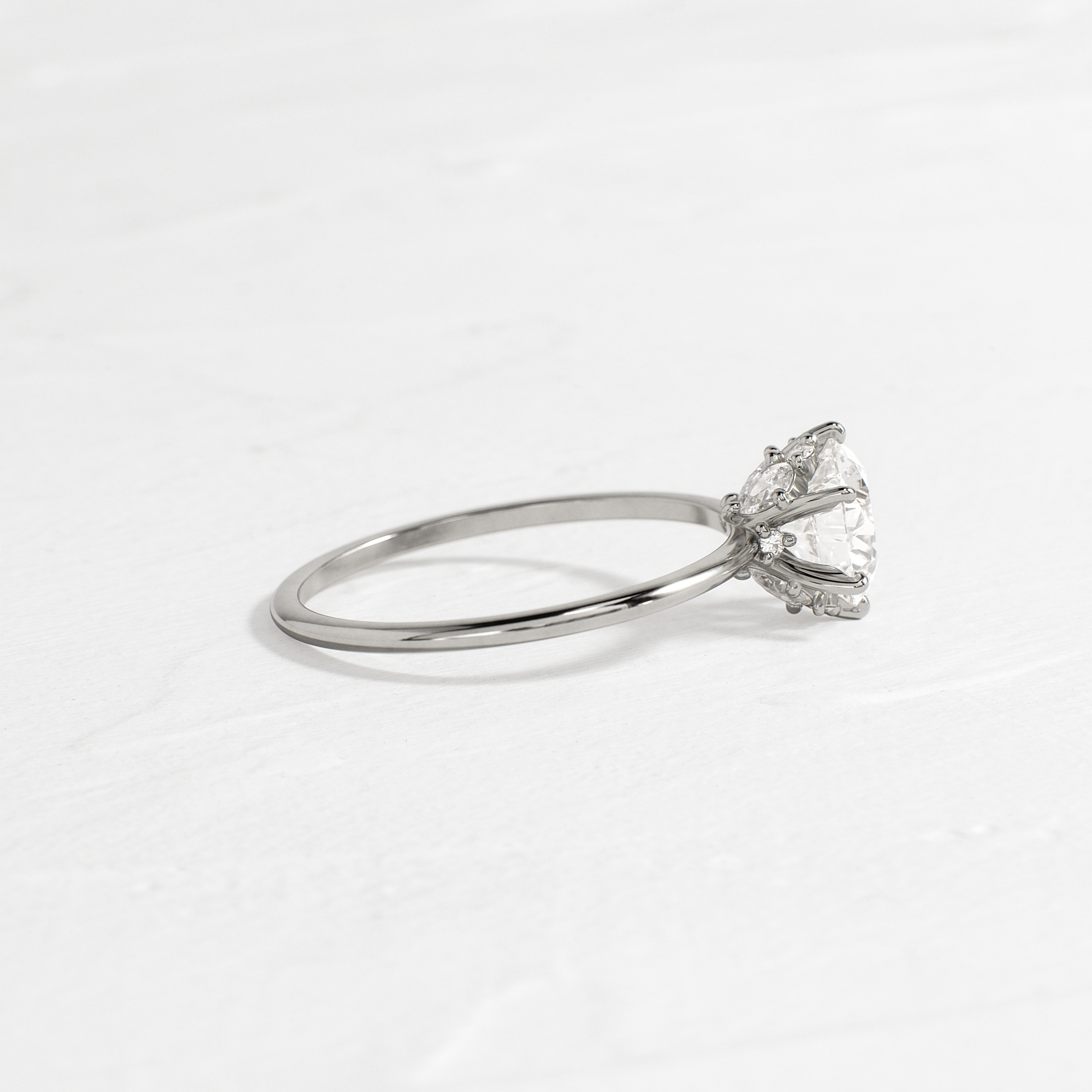 Solitaire-Oval Lab Grown Diamond Engagement Ring