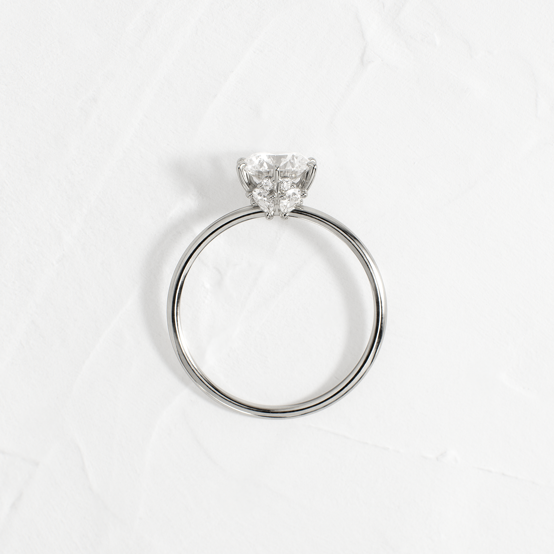 Solitaire-Oval Lab Grown Diamond Engagement Ring