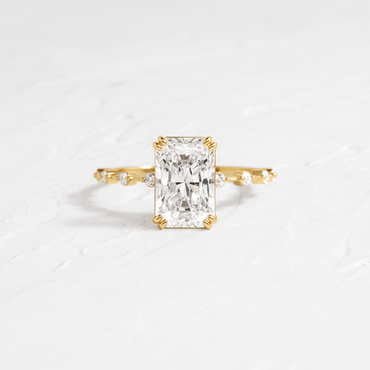 Solitaire-Oval Lab Grown Diamond Engagement Ring